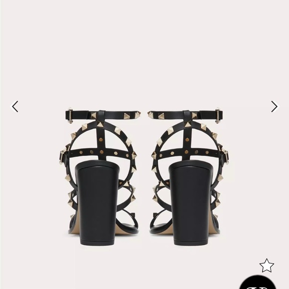 Valentino Garavani Shoes - Valentino Garavani Black Studded Heels